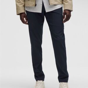 NAVY BLUE Lululemon ABC Slim Fit Warpstreme Pant (32,32)